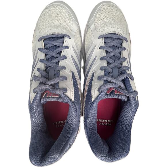 FILA Speedstride Women's Sz 12 Memory Foam Blue Athletic Running Shoes Sneakers - Picture 10 of 13